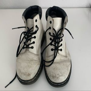 Dr. Marten White Boots Size 10 M / 11 W